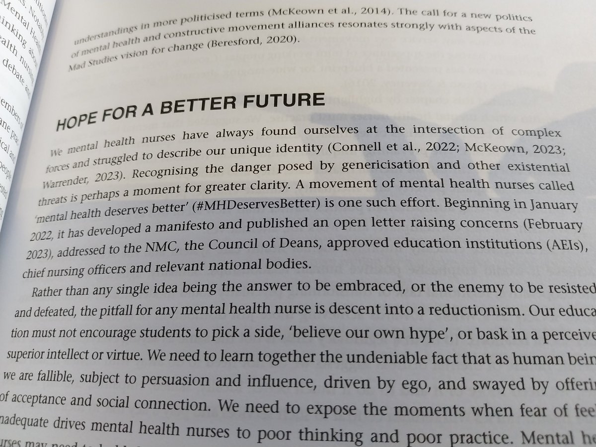 Dr Dan Warrender (@dan_warrender) on Twitter photo It was great to be invited to contribute to this text, and I'm honoured to be amongst co-authors I respect enormously. A chance to contribute some writing around #MHDeservesBetter and contemporary challenges for #MentalHealth Nursing. <a href="/mickmckeown2016/">Mick McKeown</a> <a href="/kmwright1/">Karen wright</a> <a href="/MHNAbertay/">Abertay Mental Health</a> It was great to be invited to contribute to this text, and I'm honoured to be amongst co-authors I respect enormously. A chance to contribute some writing around #MHDeservesBetter and contemporary challenges for #MentalHealth Nursing. <a href="/mickmckeown2016/">Mick McKeown</a> <a href="/kmwright1/">Karen wright</a> <a href="/MHNAbertay/">Abertay Mental Health</a>