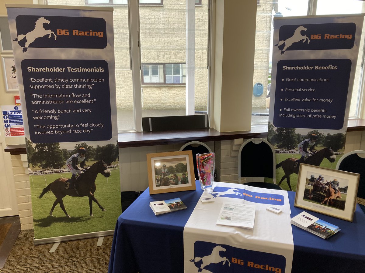 All set in the Stalbridge Bar at @wincantonraces come and say hello if you are at the races