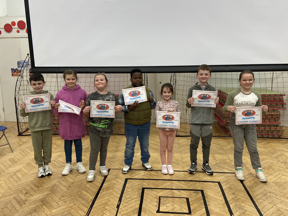 Well done to our Kingwood award winners. #goingtheextramile