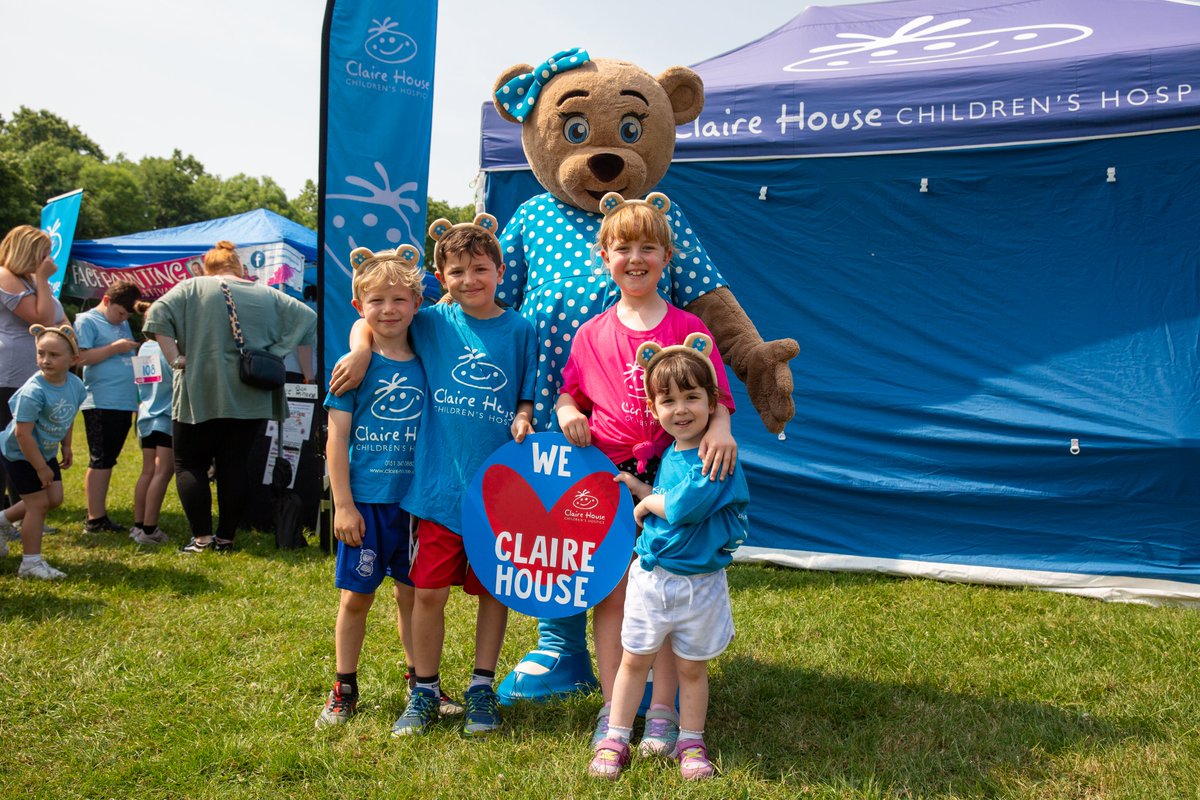 Our Claire Bear 3K event is returning to Birkenhead Park on Sunday 23 June🐻 It’s £6 per child to take part and registration is open NOW 👍 Every child registered before the end of Easter Monday will get a FREE T-shirt ❤ Sign up here👉onreg.com/6523