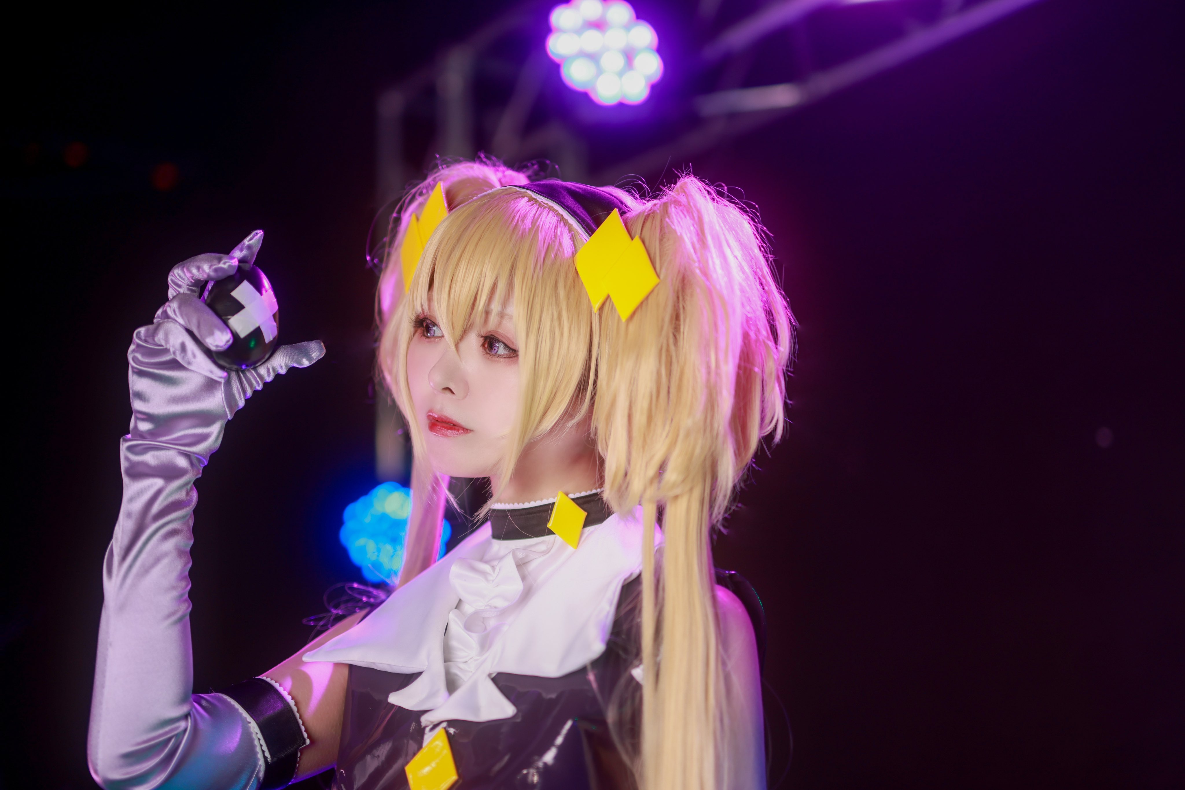 しゅごキャラ　歌唄　ダークジュエル　コスプレ ICOS しゅごキャラ! コスプレ ダイヤ ほしな歌唄 ダークジュエル