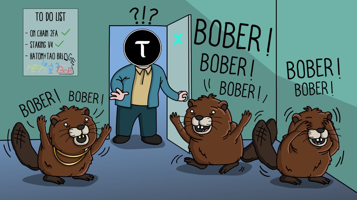 That awkward moment when $TAO fam arrives on <a href="/MultiversX/">Multiversᕽ</a>

IZ TIM 2 $BOBER