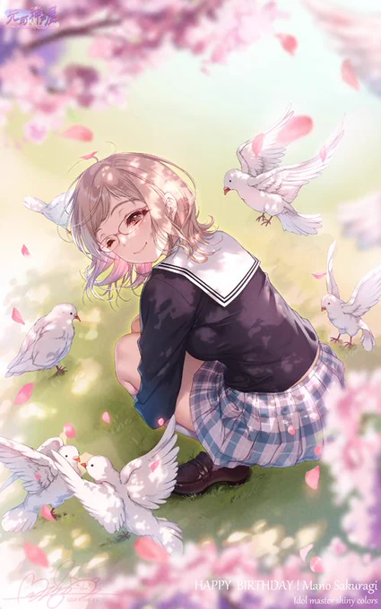 意外と描いているかな?#さくらの日 