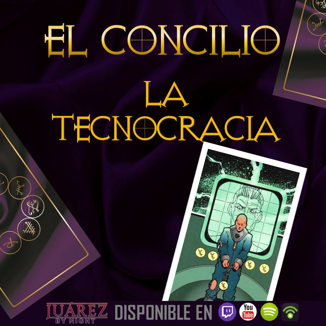 juarez_by_night's tweet photo. El más reciente episodio de #ElParlamentodeladSombras ya está disponible en todas las plataformas de podcast y youtube, en esta ocasión hablamos de la visión de las esferar de la #Tecnocracia en  #MagoLaAscencion

#juarezbynight #mundodetinieblas #rpg #juegosderol https://t.co/bUX1YyyLtH