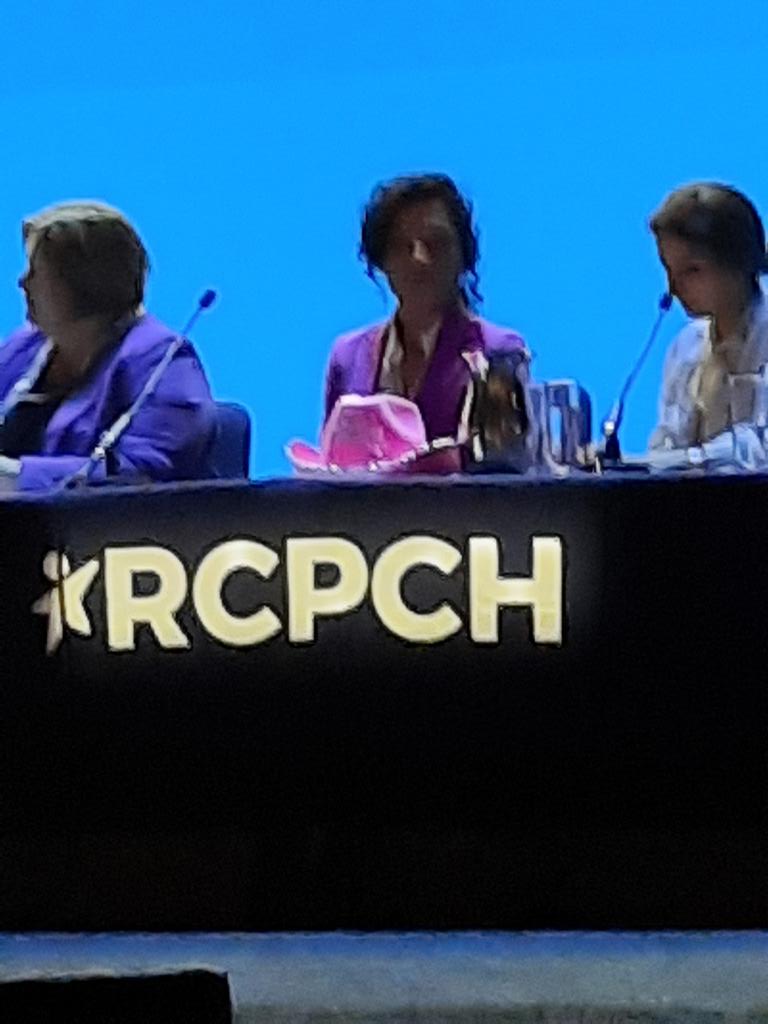 Bravo @whosalama & @DrGuddiSingh for #PoweringUp your inspiring focus on priorities for child health WITH young people #RCPCH24 Lots to learn