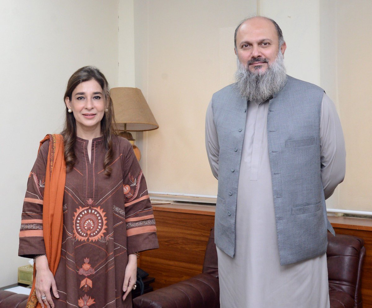 Grateful to Mir Jam Kamal Khan, Minister for Commerce for his time to discuss Child Rights in light of Pakistan’s international obligations and GSP+ related commitments Looking forward to a strong collaboration between @NCRC_Pakistan & @mincompk @jam_kamal