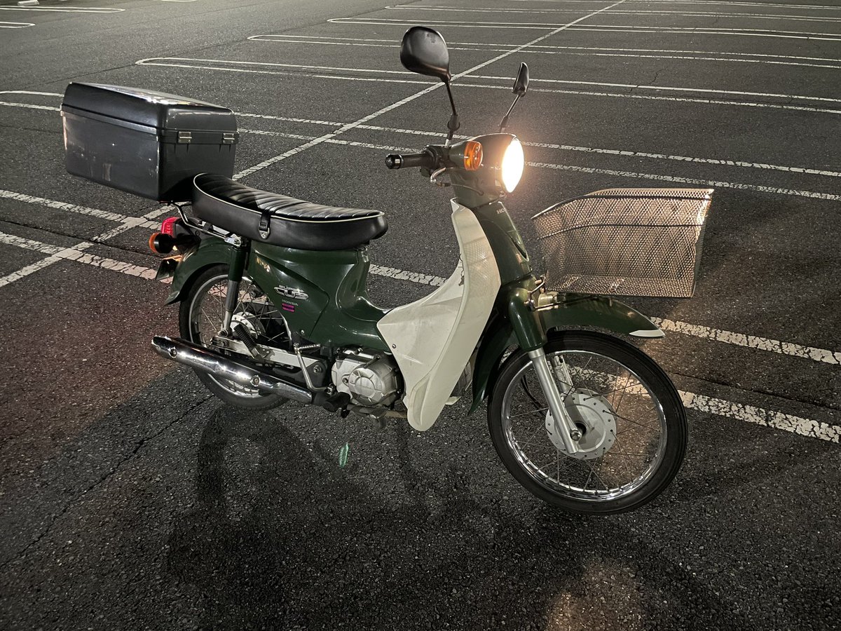 本日、カブ主になりました🏍️
マルさん、カブ納車祝い楽しみにしてます🤣24年ぶりの原付運転はキンチョーしました😆大変お世話になった方から譲り受けました😭大事に乗らせて頂きます✨

#マルさんからのカブ納車祝い楽しみ
#カブ主
#スーパーカブ110
#形見