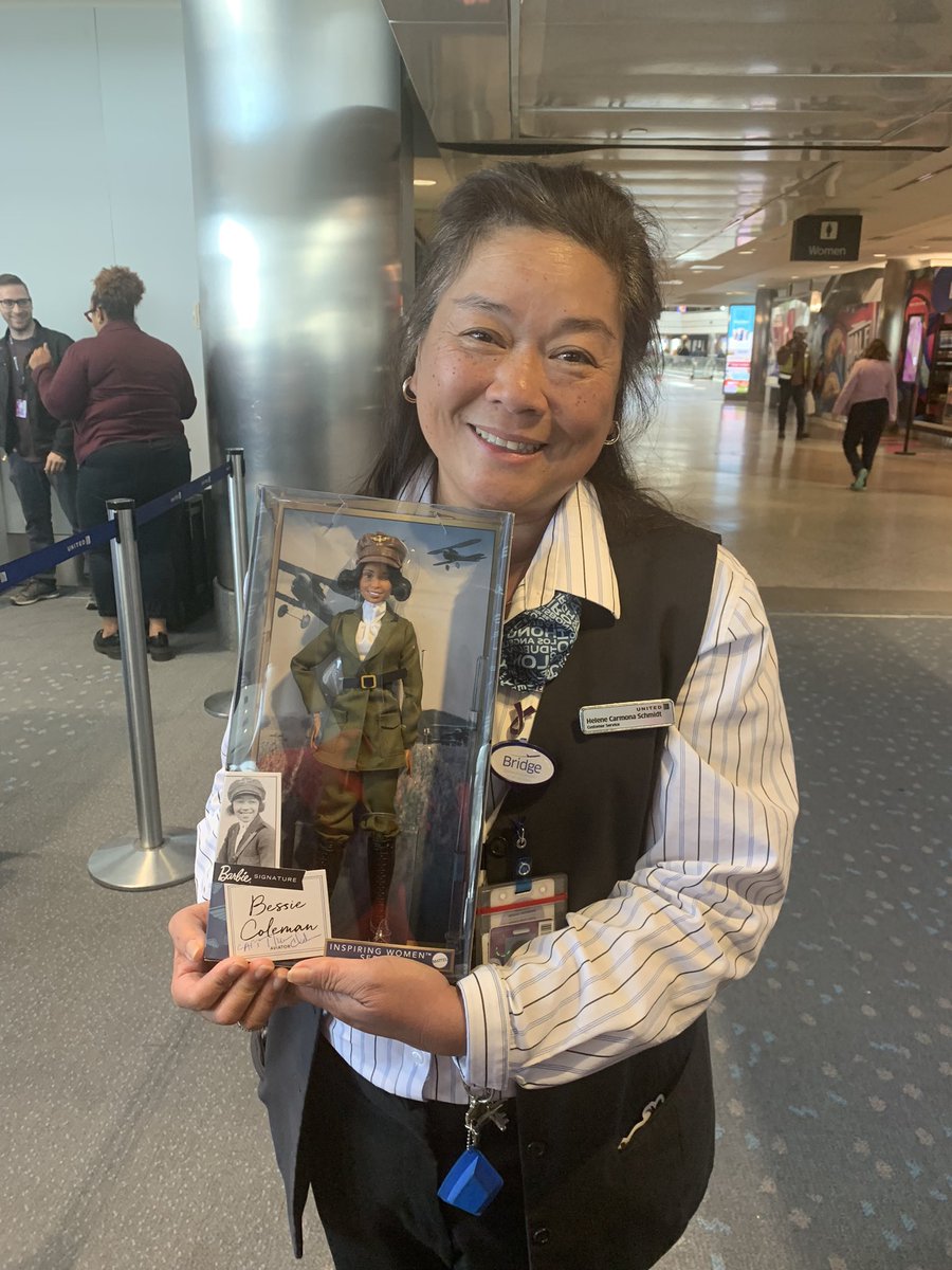 K10gaye's tweet photo. Happy winner- may the legacy of Bessie Coleman continue โค๏ธ๐ซถ๐พ#beingUnited #uIMPACT https://t.co/JENTHA3pdF