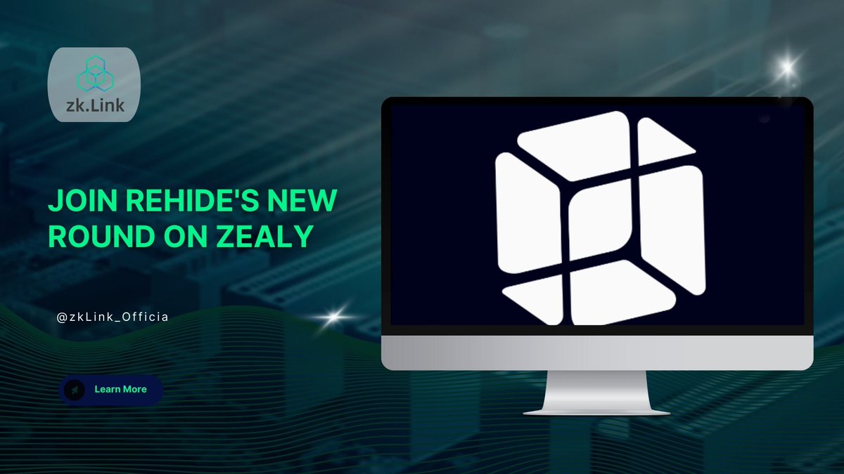 boruto_ua's tweet photo. Join Rehide's new round on Zealy for a chance to win amazing prizes:
🥇 Top 10: 1 Annual Pass NFT ($9)
🥈 11th - 20th: 1 Monthly Pass NFT ($3)
▶️Don't miss out! Join now: https://t.co/JL1OIq4QXP
@zkLink_Official #Rehide #Zealy #CryptoRewards https://t.co/MyLfzFQjST