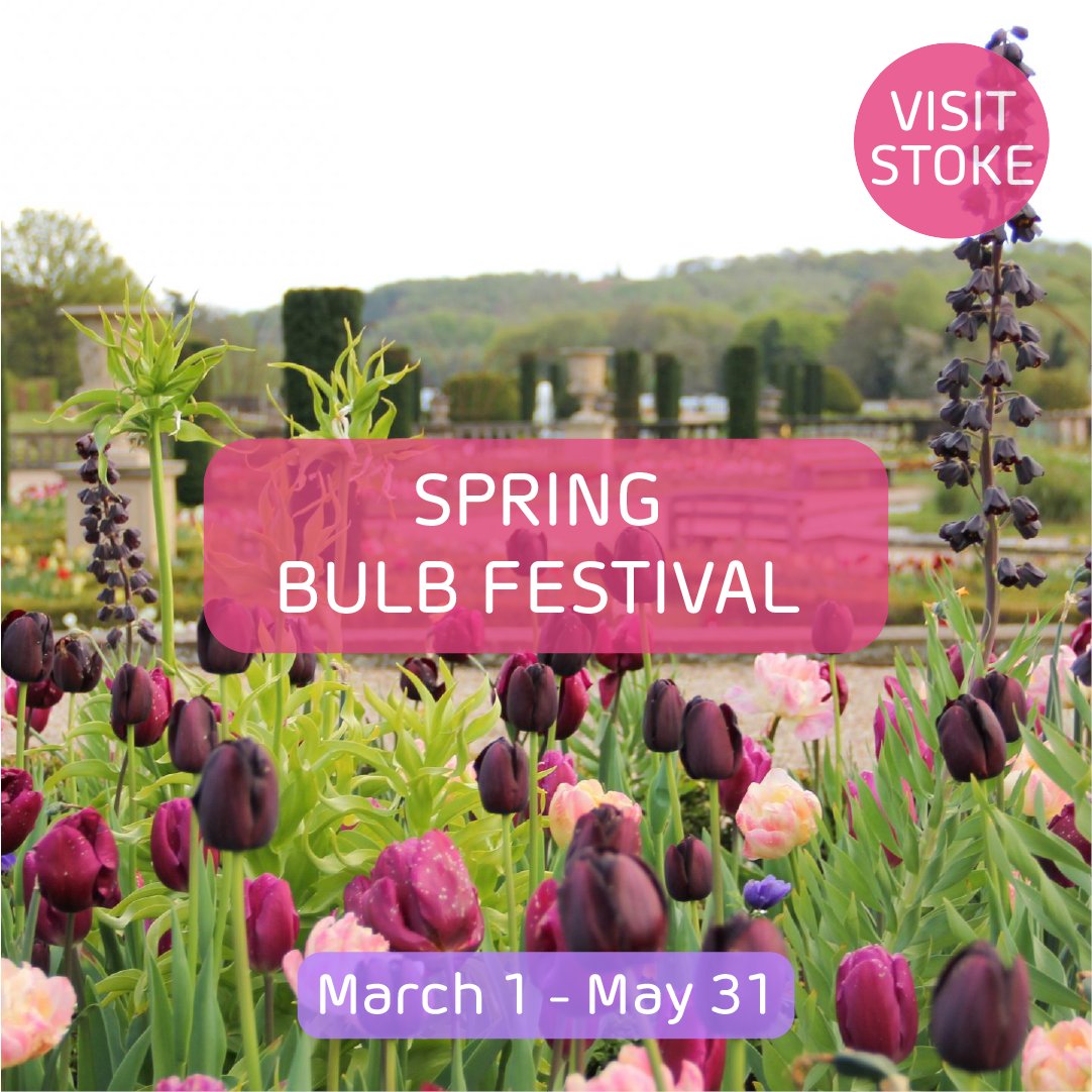 ☀️Trentham’s annual Spring Bulb Festival showcases over a MILLION bulbs that are planted in the lead up to spring. ☀️🌼🌻🌹🌷☀️ What a perfect way to celebrate the coming of spring and (most importantly) insta worthy photo opportunities. 💐📷 #SpringBulbFestival #VisitStoke