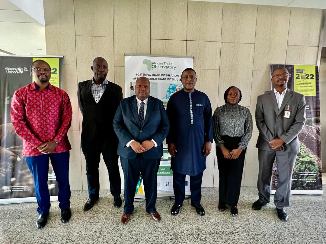 AU_ETTIM's tweet photo. @AU_ETTIM met with the Zimbabwe's Embassy and Trade Promotion Agency (ZimTrade) to discuss trade policies and instruments for Zim Gvt and private sectors to benefit from #AfCFTA, focusing on boosting exports and intra-African trade. https://t.co/NF77ENK1Ht