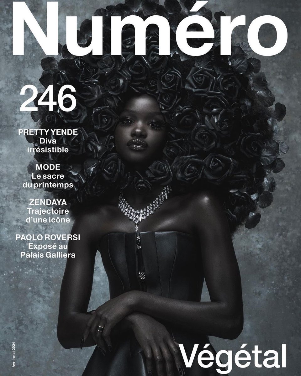 Our woman crush this Wednesday is model Akon Changkou as she stuns for the cover of Numero #WCW