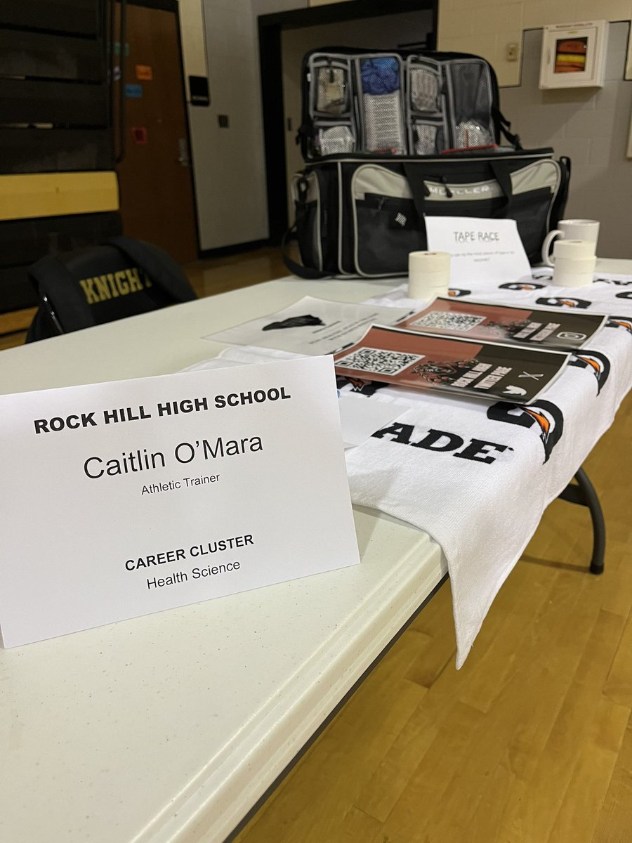 Career Day ⚽️🏀🏈⚾️🥎 <a href="/CHMSKnightsRH/">CastleHeightsKnights</a>