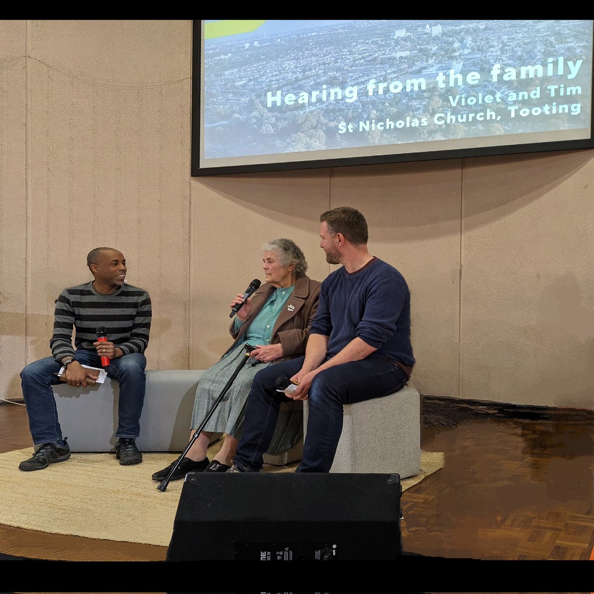 "I knew the local pub, I had no idea about the local church, then someone knocked on my door and invited me"

Violet, celebrating 44 years of Christian faith at St Nicholas with brothers and sisters at <a href="/LondonCM/">London City Mission</a>
#Easter #GoodNews