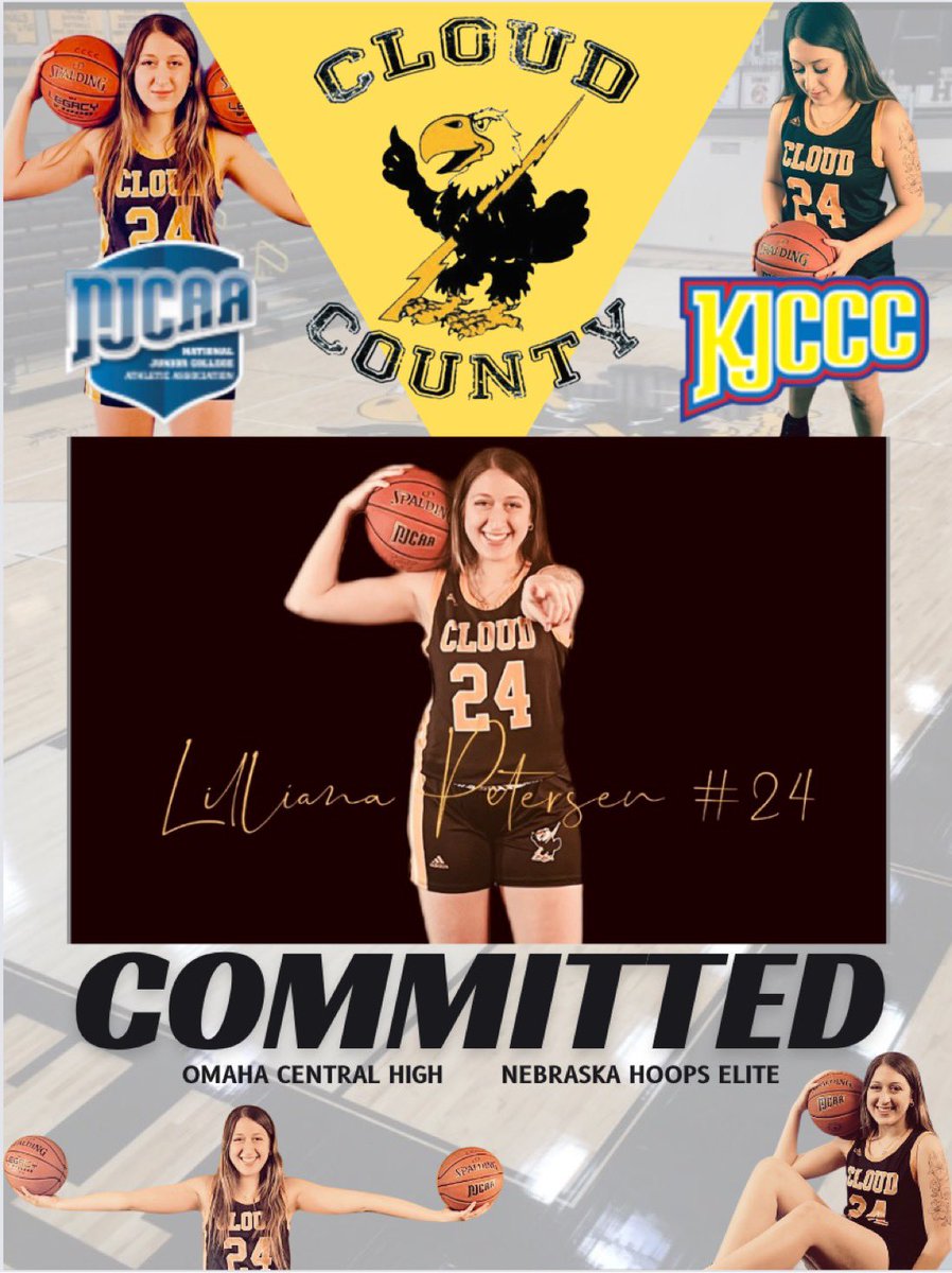 Counting my blessings and allowing God to lead my way. Excited to announce my commitment to Cloud County! Special thank you to all my coaches that helped build me into the player I am today and my family and friends who have been by my side through it all!💛@CCCC_WBB @CCCCsports