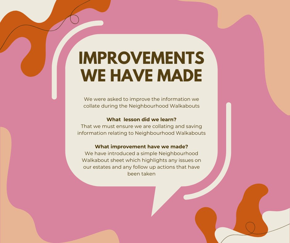 When you make a complaint at Mid Devon Housing, we review and identify any service improvements from your complaint in order to ensure the same mistakes do not arise in the future.

Read more about our complaints process online: middevon.gov.uk/.../complaints…