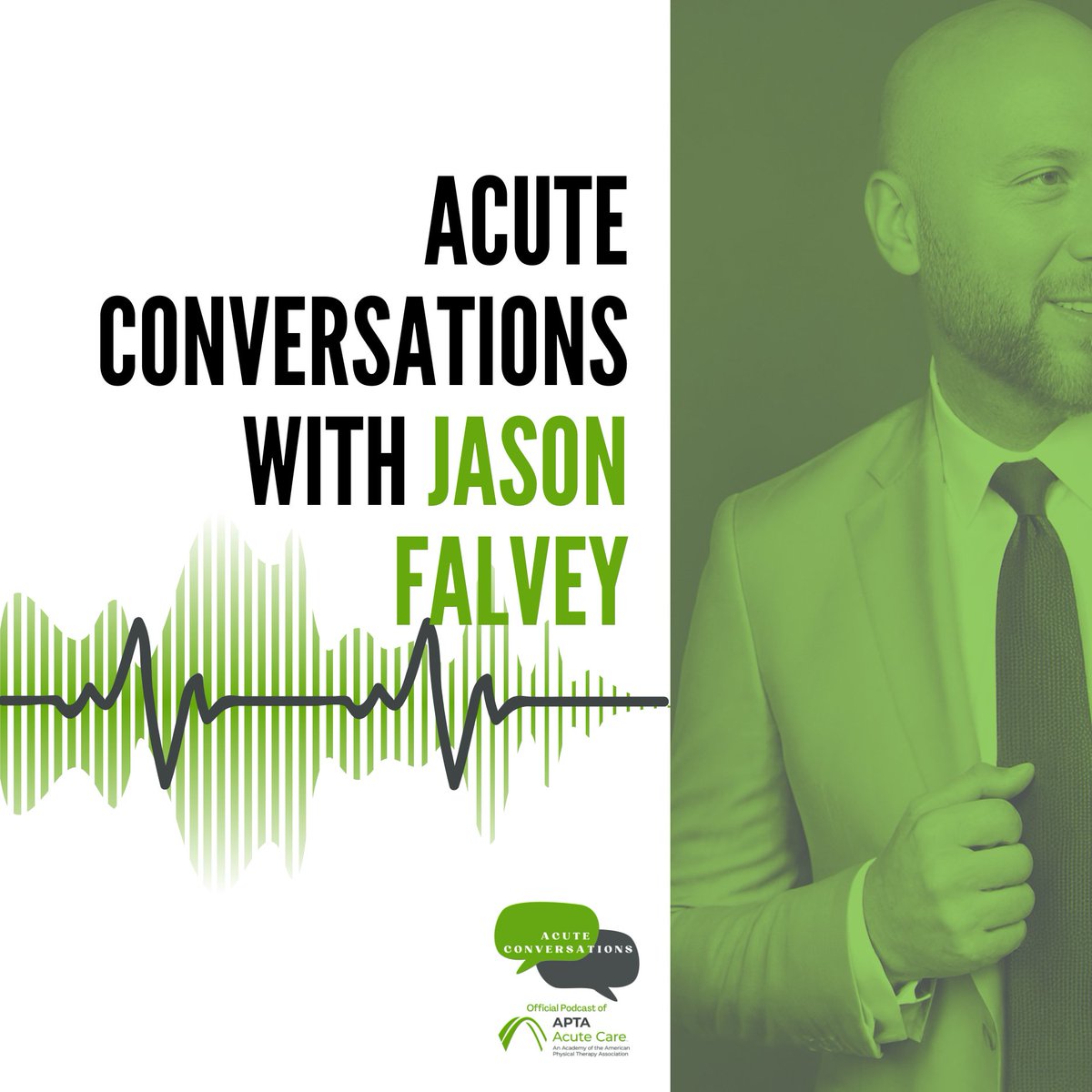 🎉 New #AcuteConversations episode out now! 🎧 Join us as @JayRayFalvey delves into the future of #AcutePT, aging in place, and overcoming systemic barriers in healthcare. 🚀 Stream here: tinyurl.com/2p9b6wzj #AgingInPlace #HealthcareInnovation #ListenNow