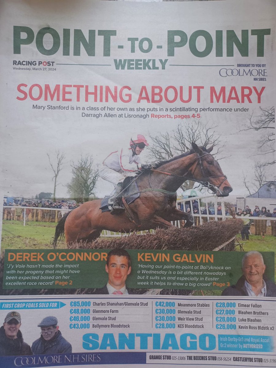 dower_house's tweet image. 3 generations riding out this morning and nice to get the front page of @RacingPost @irishp2p