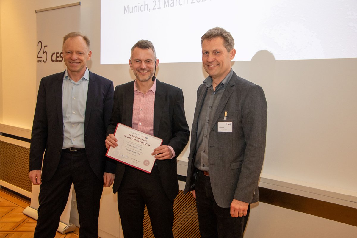 Thank you to the organisers and participants who made this year's #RichardMusgraveLecture delivered by @DrHenrikKleven (@PrincetonEcon) such an insightful event! @okoctk @FuestClemens📽️You can now (re)watch the lecture: cesifo.org/en/richard-mus… Sponsored by #HannoverRe