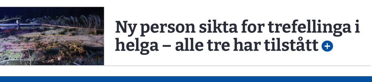 "Alle tre har tilstått" 😅