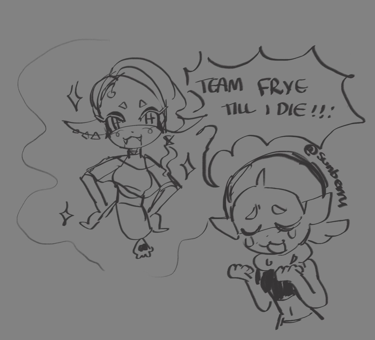 sunberru's tweet photo. my agents + doodles :3 #splatoon3sideorder #splatoon3 https://t.co/FONlZmwrCk