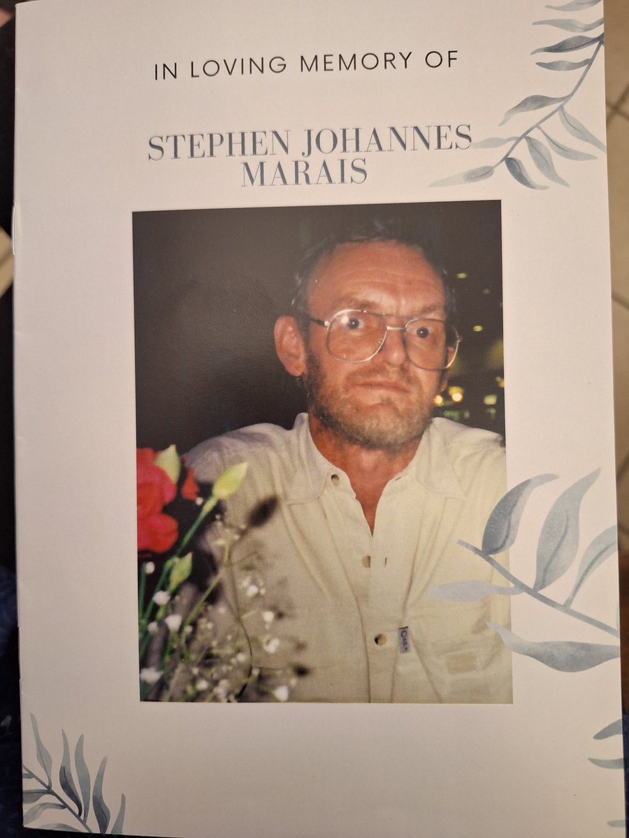 mfullard2's tweet image. Salute Stephen Marais, soldier of Umkhonto we Sizwe (MK), former political prisoner at Pretoria Central prison. Green fingered grower, lover of cats and dogs. Husband of Khetiwe and father of Mlungisi and Nkululeko. Humble servant of the people. Farewell, sterling South African!