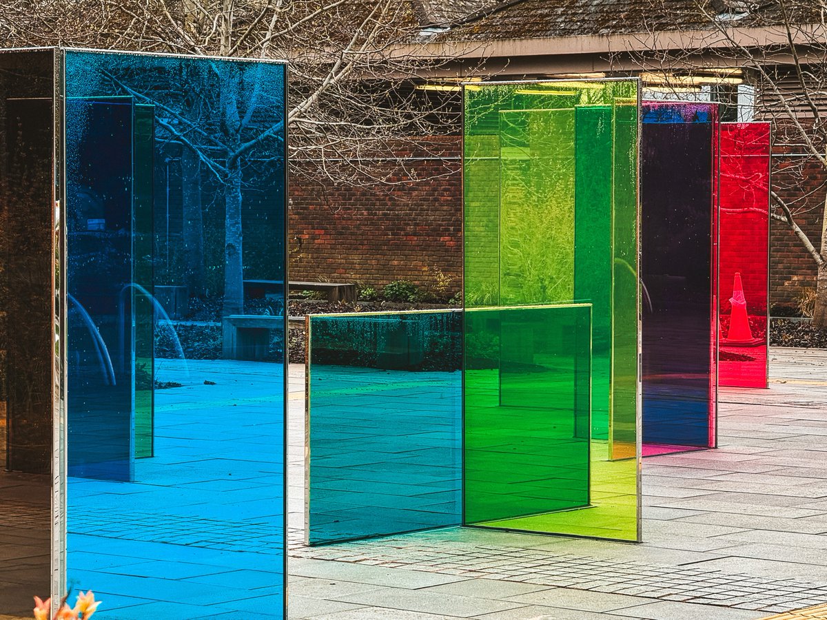 🎉 Big News! 🎉 We're thrilled to unveil 'Colour Connections,' by artist Tine Bech, now adorning our campus! 🌈 This interactive artwork invites students to play, reflect, and connect amidst the hustle and bustle of university life. #ColourConnections #ArtOnCampus