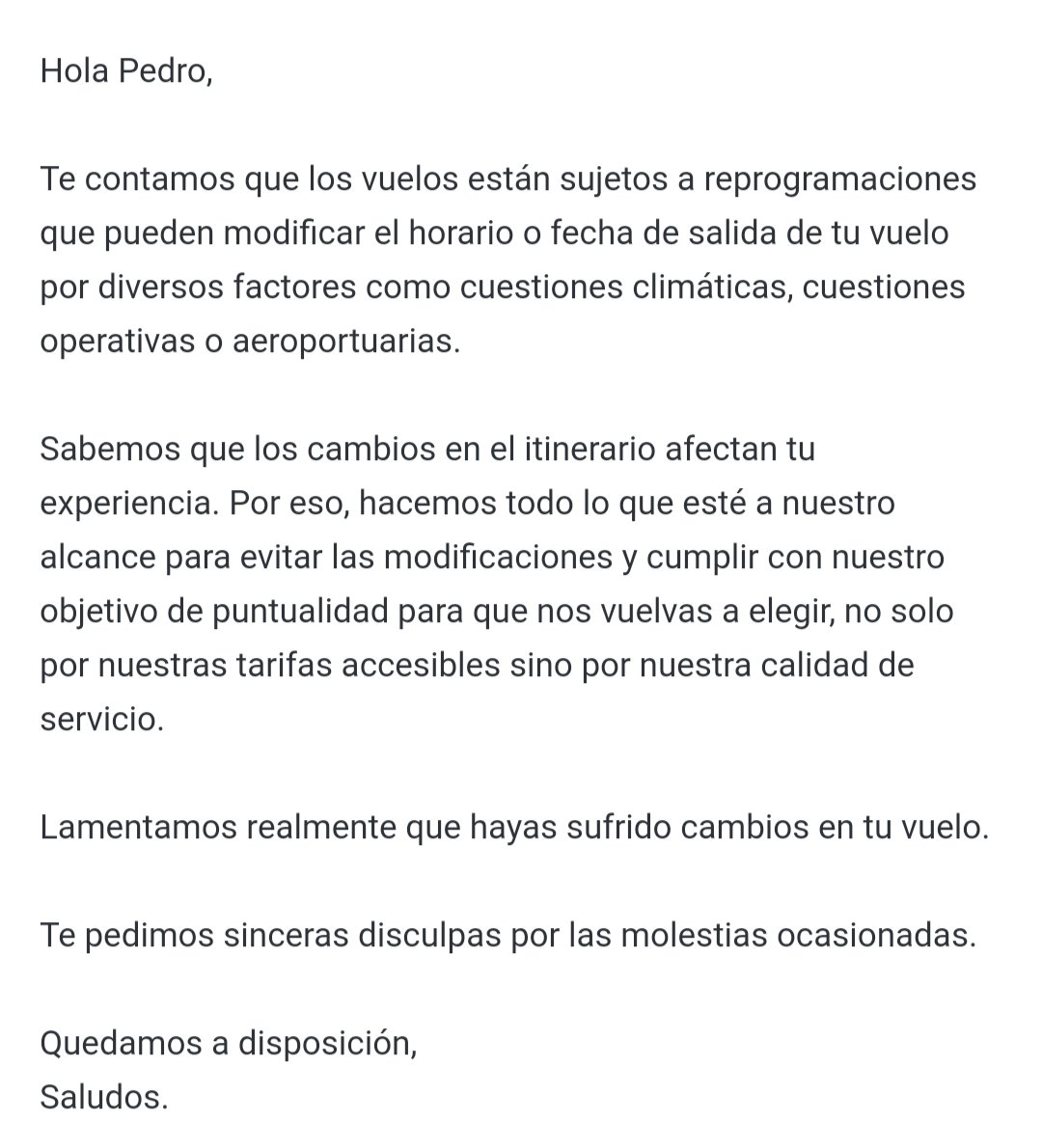 Peter_alcarp's tweet photo. @chicodlasmillas Mismo destino septiembre del 2023...se ve que con Mendoza tiene un problemita...disculpas y arreglate me dijeron https://t.co/6zXKu2E3Dk