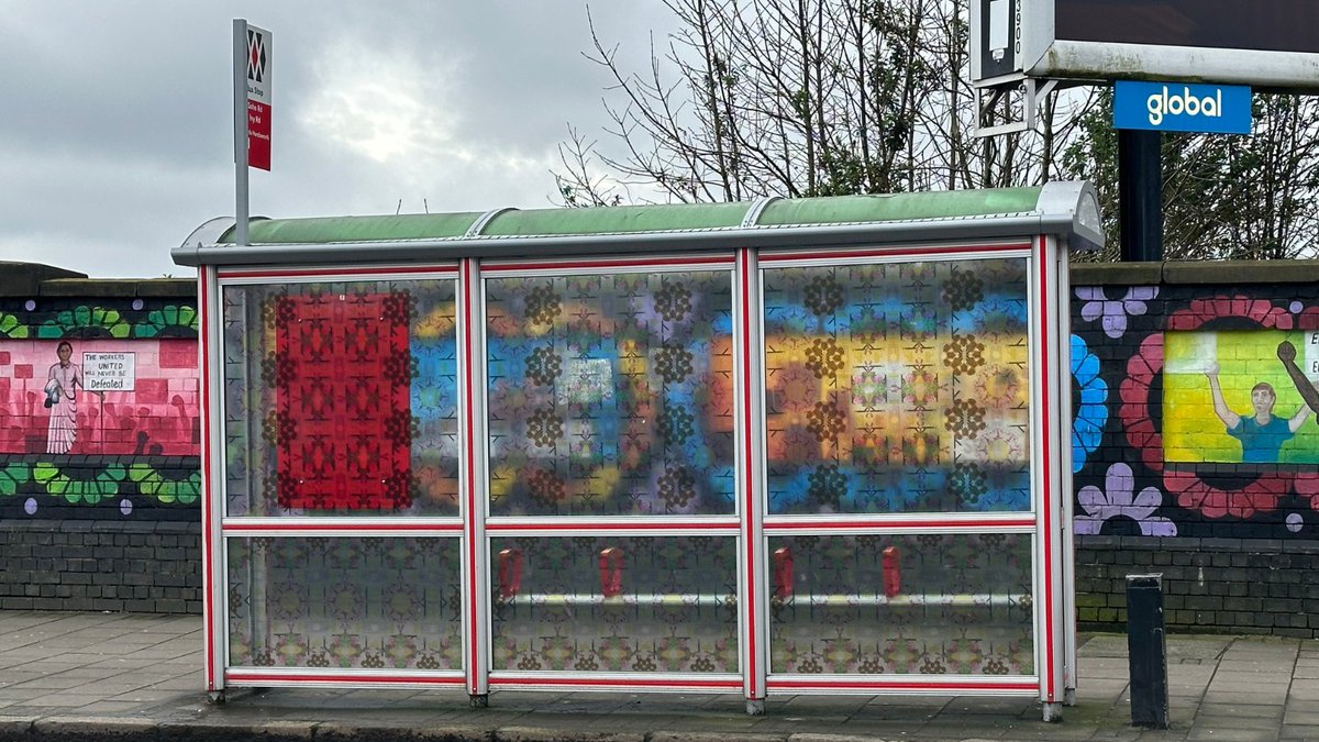 If you’ve visited the Soho Road in Brum, you may have spotted 8 bus stops which artist @NilupaYasmin_ converted into art galleries, co-created with local community groups and orgs. Installed in 2022 you can still visit #OnOurWay today – go check them out! bit.ly/OnOurWay74
