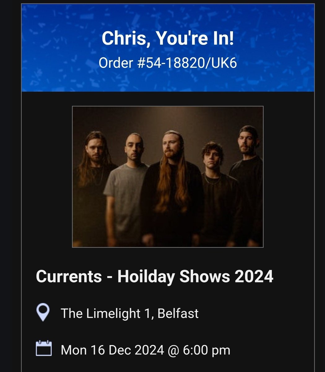 chrisgilles_py's tweet image. Yessssssssss 🤘 @CurrentsCT @LimelightNI