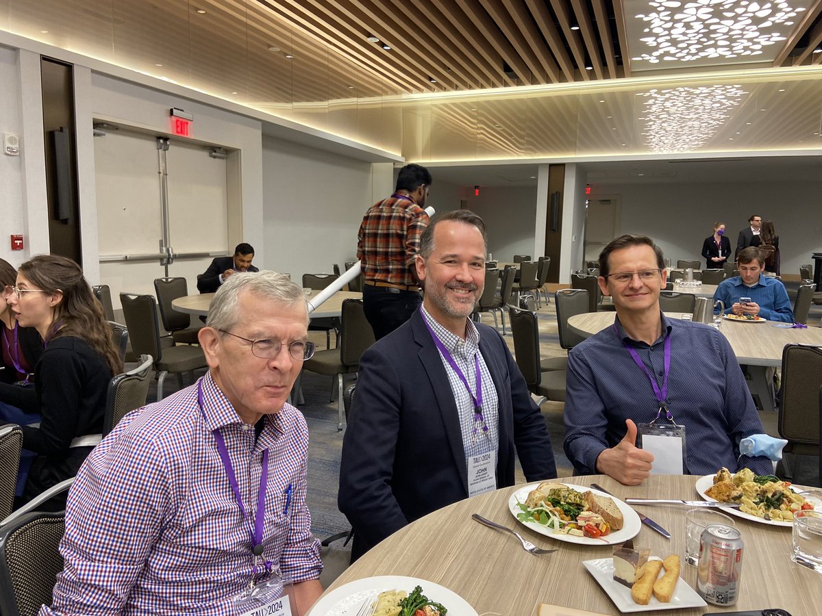 Excited to see @GGKovacsBrain and @dennis_w_d at #Tau2024 … #neuropath heroes 🧠☺️