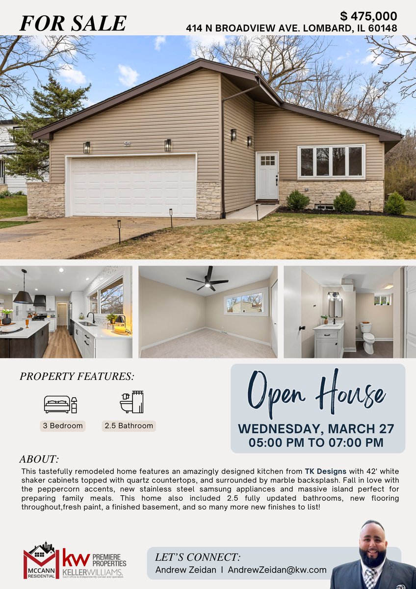 McCannProperti1's tweet photo. 🚨OPEN HOUSE TODAY‼
Prepare to be captivated by this home's standout features 🤩
Visit today before this opportunity slips away!
#openhouse #propertyoftheweek #mccannresidential #kellerwilliamspremiereproperties
#listing #homefind #kitchen #ranch #family #bathroom https://t.co/kRJU2fuvbI