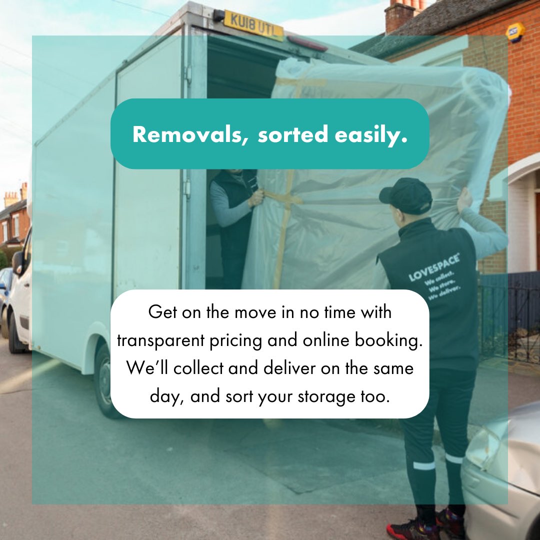 LOVESPACEUK's tweet photo. Moving houses and need help with moving your items to your next home? We run small and large removals services to suit your moving needs.📦

#removals #furnitureassembly #lovespace #packing #selfstorage #shipping #studentstorage https://t.co/kKx3jKunwG