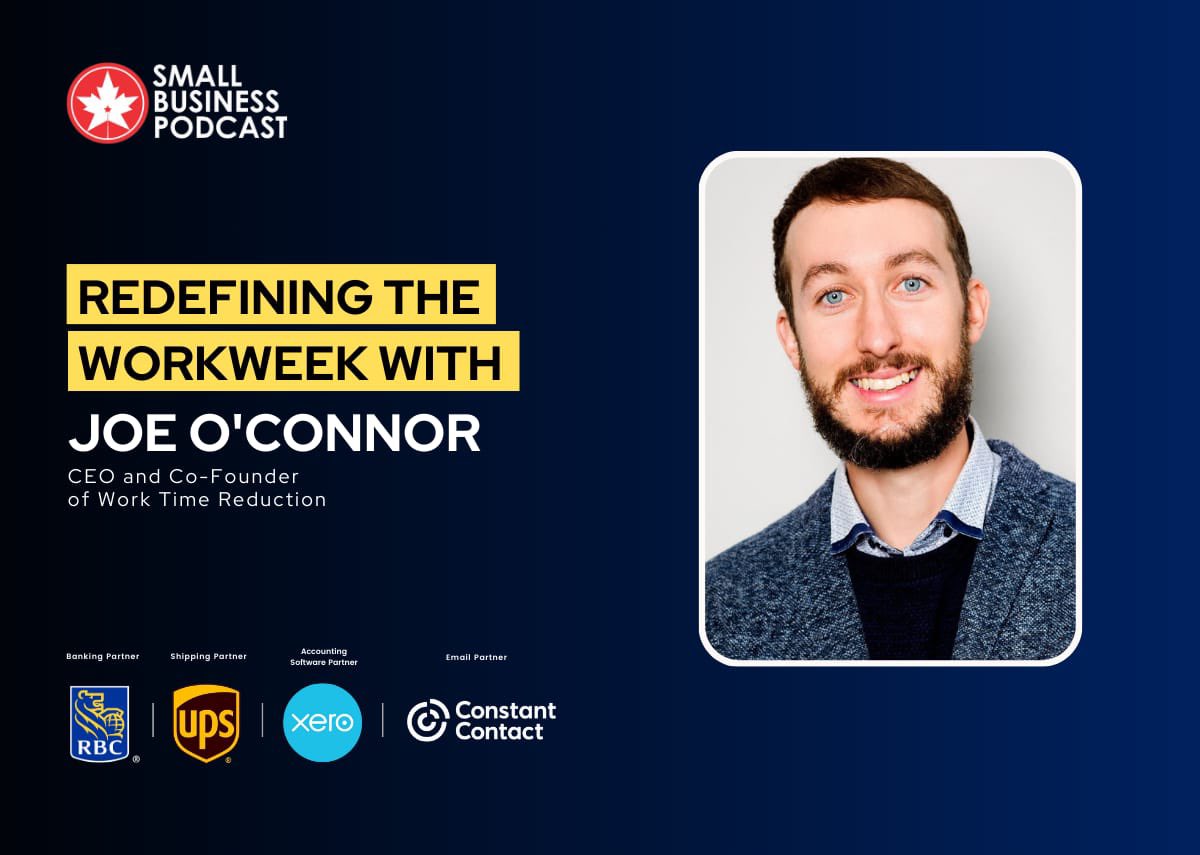 There is an opportunity to think differently about productivity, where we embrace working less and prioritize working better. Our CEO @JoeOC99 joined @canadian_sme to discuss this new productivity vision. Listen: …small-business-podcast.simplecast.com/episodes/redef… #WorkTimeReduction #ShorterWorkWeek