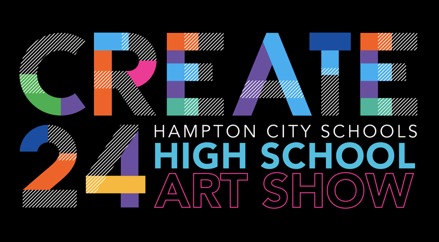 HCS Create 2024 High School Art Show to be held April 1-28 at Hampton Convention Center #WeAreHCS hampton.k12.va.us/news/Mar24/Cre…