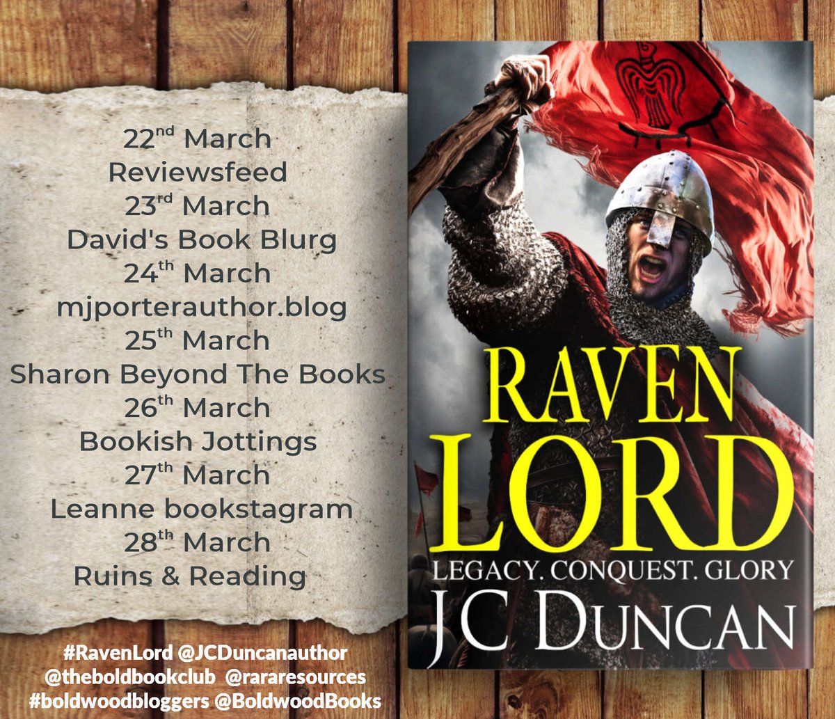 rararesources's tweet photo. 'Author has done some impeccable research' says Leanne Bookstagram about #RavenLord by @JCDuncanauthor https://t.co/VLY6hfn0HY @BoldwoodBooks https://t.co/OyEf1lgens
