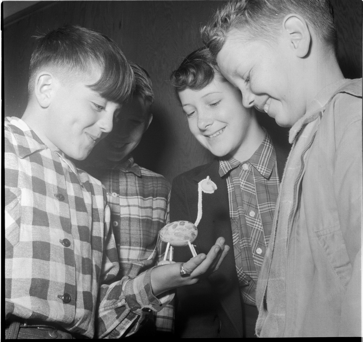 Happy Easter to those who celebrate! This image is from the 1955 London Free Press Collection and captures an interesting approach to decorating Easter eggs. Hope everyone has an exciting day filled with memories like this one! Photo taken by Dunlop. #easter2024