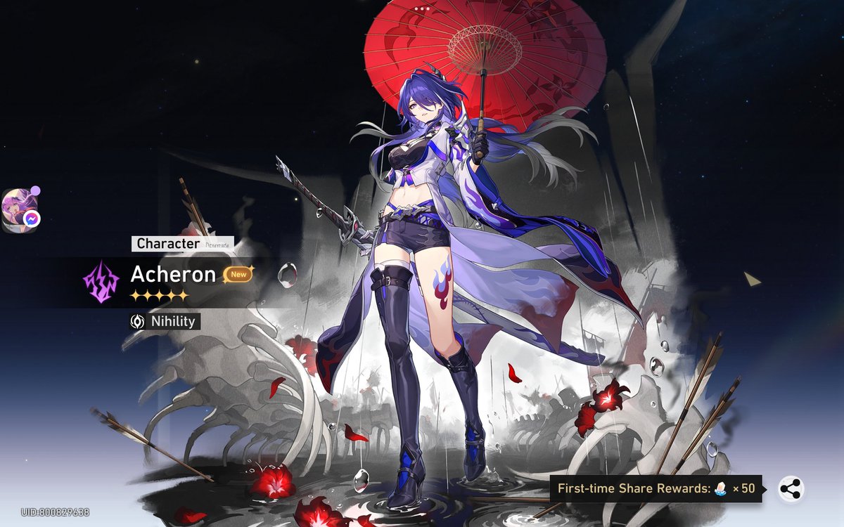 Almuhadida1's tweet photo. Akhirnya bisa skip kroco2 pke Acheron🥰 https://t.co/4CTfaJZCkU