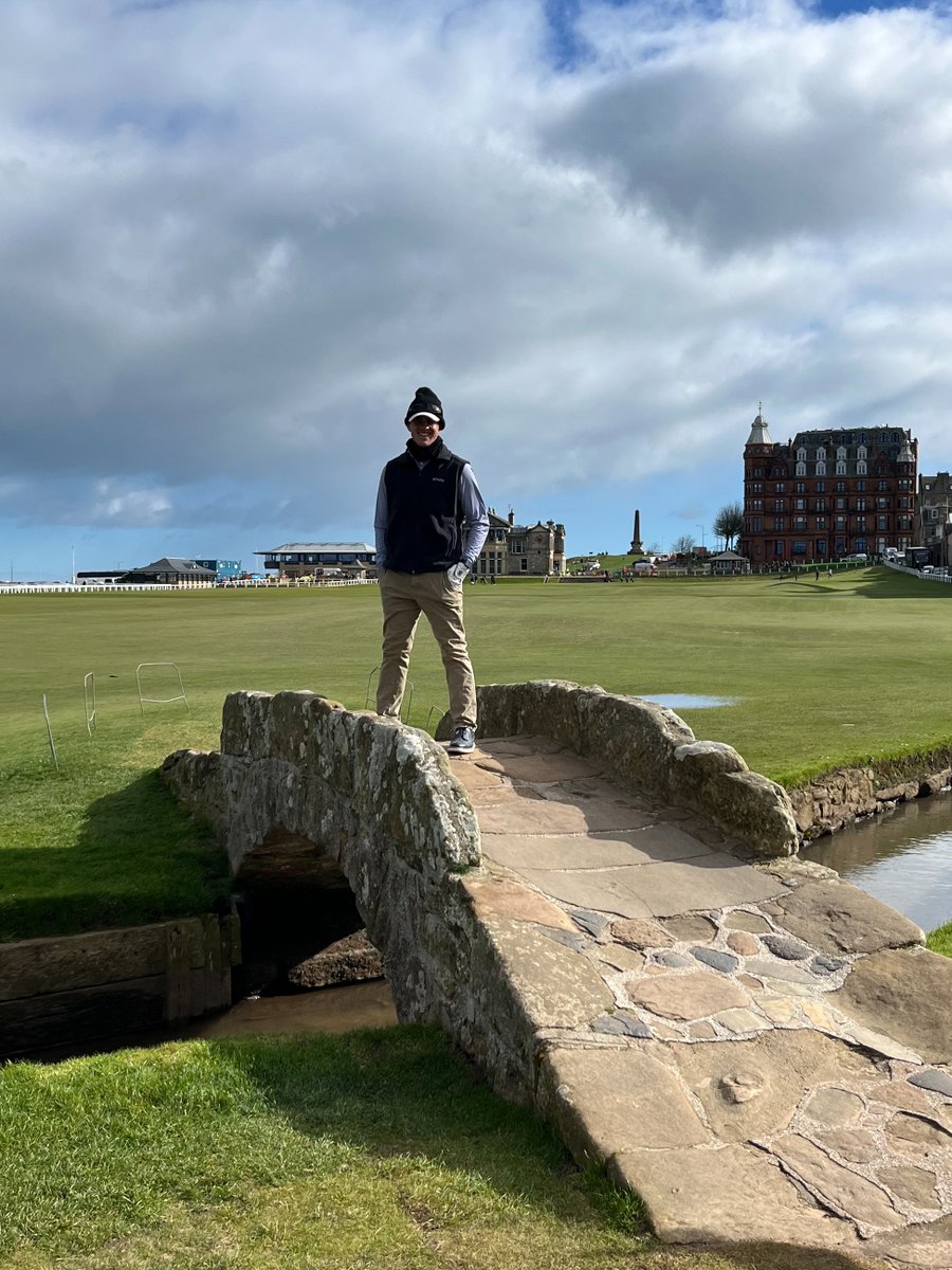 GingerBeerGolf's tweet photo. "The service provided by Chris was excellent - he  offered advice about playing golf/traveling in the St Andrews area, and was able to match me up with a terrific playing partner for the Old Course!
Gus W  🇺🇸
https://t.co/FZJlDbl3Cx
#golfscotland #visitscotland #golf #homeofgolf https://t.co/aopwnhvzGM