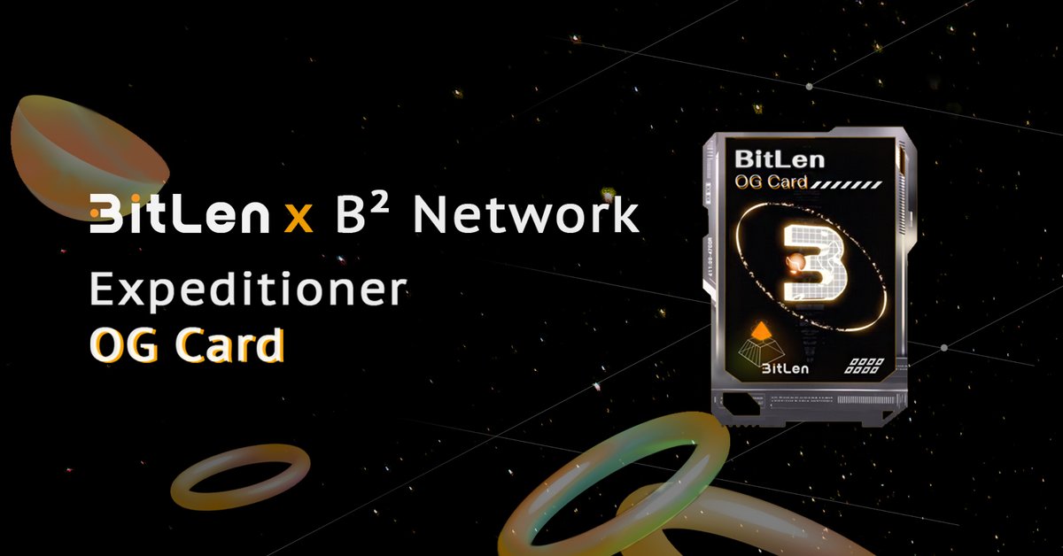 BitLen_Finance's tweet photo. 🔶We are very excited to announce the start of the BitLen Expeditioner Event!

🛠️Complete the quest created by BitLen x B² Network on Galxe, to get Expeditioner OG CARD!

⌛️March 27 ~ April 15
🧗‍♀️Get Involved Now: https://t.co/3bxWd3nRkw

Riding the #Defi wave with all BitLeners now!