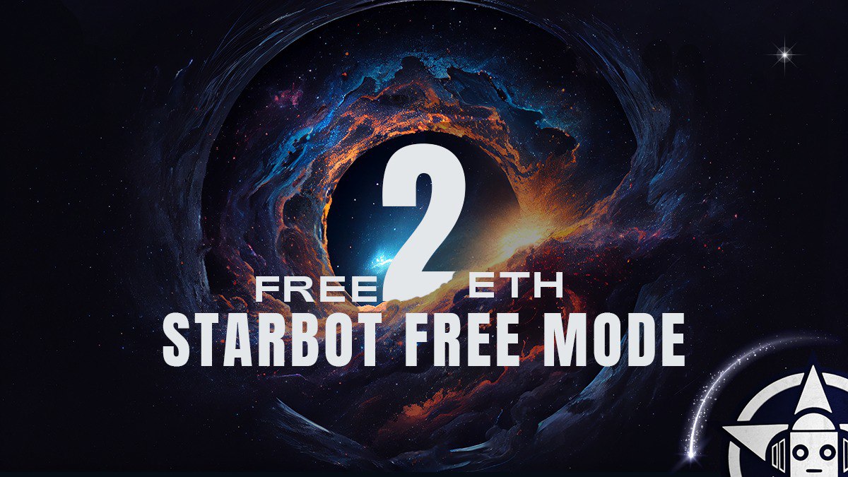 👨‍🚀 We know you all loved Starbot Demo Mode. Now we present to you: Starbot Free Mode! t.me/StarBot_demo_b… Offering everyone 2 ETH for free, to use as you see fit. IT'S YOURS! Get it while it lasts! ✨ #Starbot $STAR #Giveaway #ETH