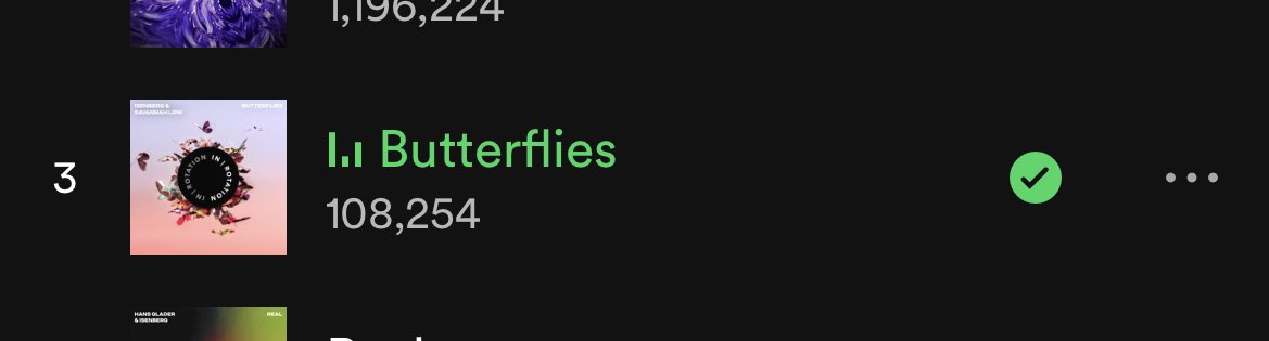 🦋100,000 𝐩𝐥𝐚𝐲𝐬!! 🦋

To everyone who has streamed “Butterflies”, thank you thank you thank you, from the bottom of my heart 💜

This is a dream come true 😭🙏