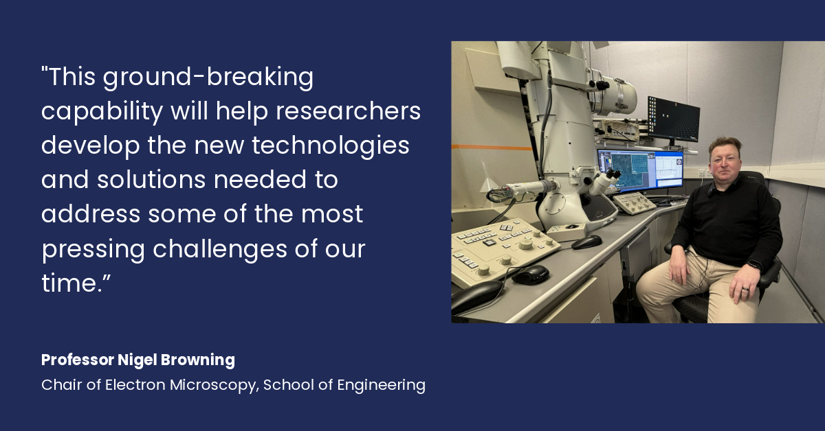 The University is leading a new £125M national research facility called RUEDI. Supported by @SciTechgovuk, RUEDI will be the world’s most powerful microscope for imaging dynamics and will drive breakthroughs in UK science. news.liverpool.ac.uk/2024/03/27/uni…