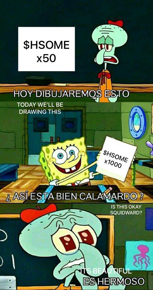 Handsometoken's tweet photo. A meme only my gente latino 🎤🤪 will understant…or not 😎
#CryptoCommunity #memecoin #hsome $HSOME https://t.co/A1xyuMqZfU