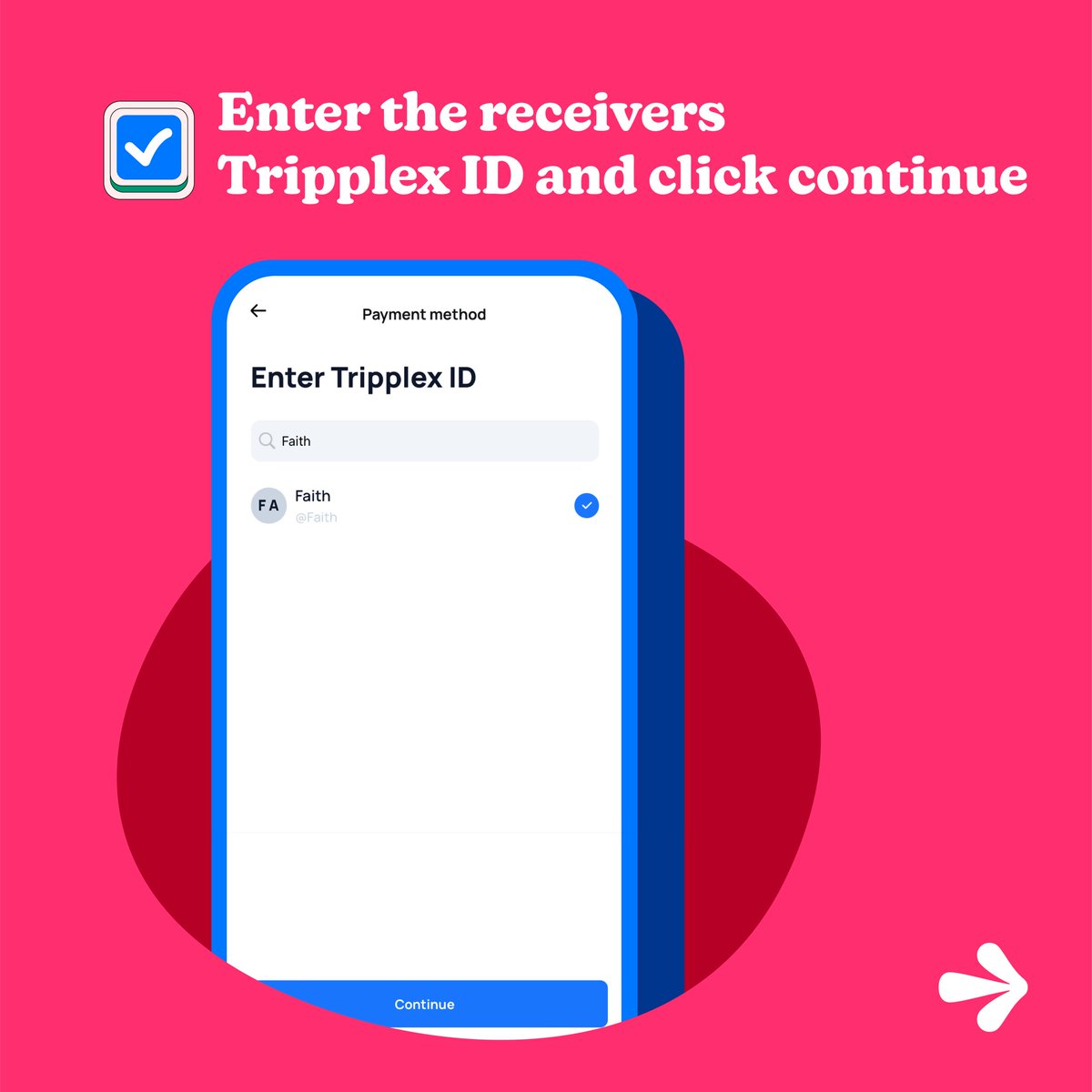 tripplexapp's tweet photo. Use tripplex ID to make lightning fast transactions today. 

Sign up on the Tripplex App to get started. https://t.co/hbu9EYQMuO