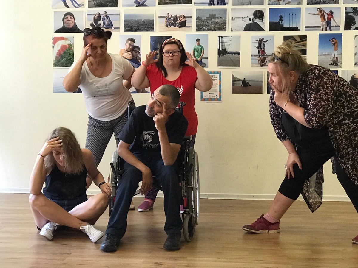 HeadwayArts's tweet image. Happy #WorldTheatreDay to our inclusive  theatre friends across the world @AccessAesthetic @ace_national #actors #BeautifulDifference