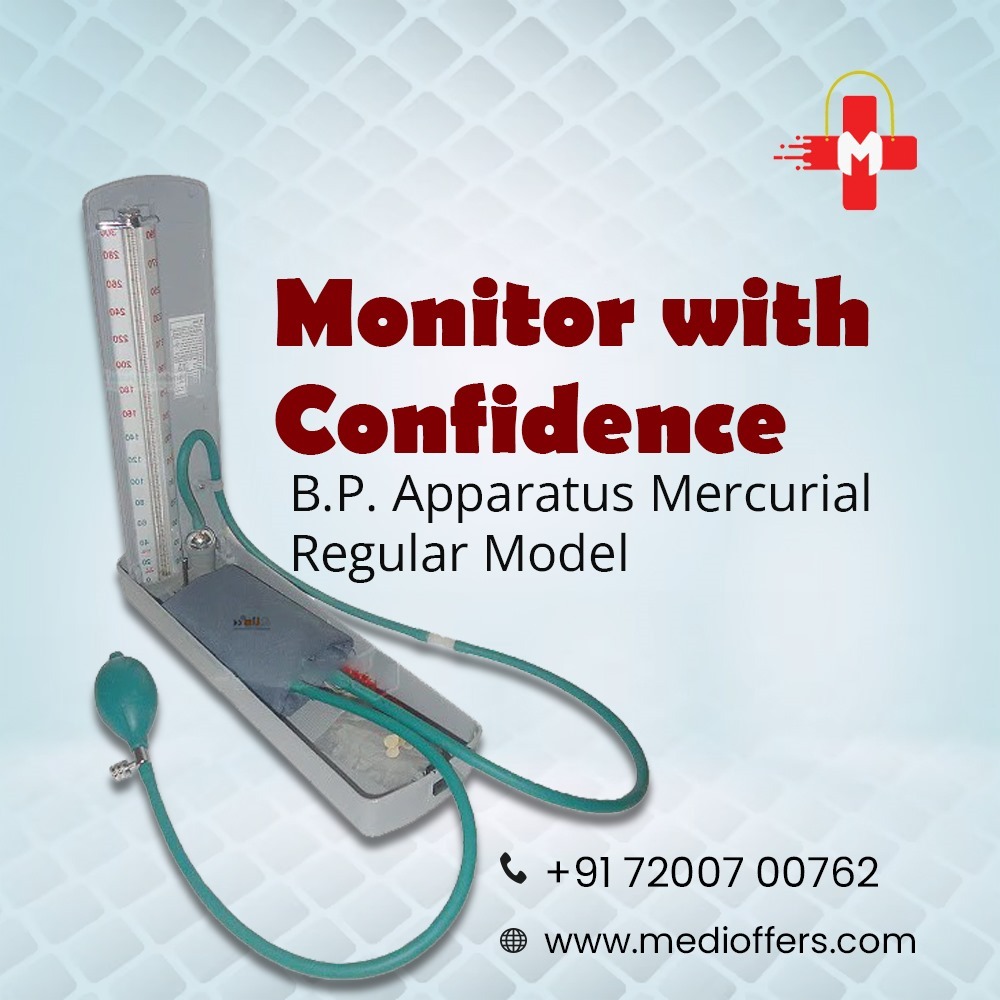 your trusted companion in monitoring blood pressure with precision and reliability! Contect us : medioffers.com #BPMercurial #Innovation #RespiratoryCare #BP #bpfree #bpmachine #bpmachineonline #Medioffers #MedicalEquipment #QualityCare