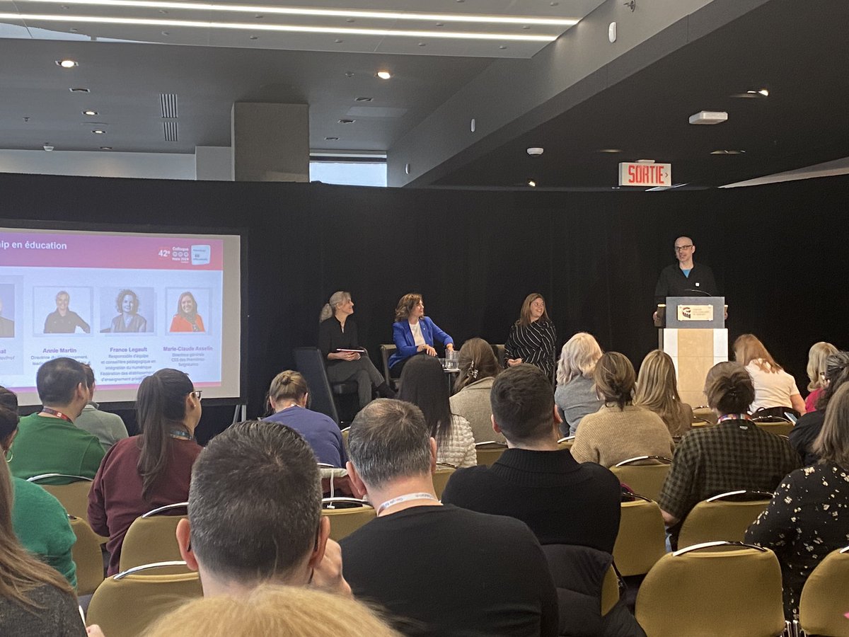 Fred Lavoie (@lavoiefred) on Twitter photo Panel “Leadership en éducation” à l’#AQUOPS, c’est maintenant !
En vedette, <a href="/Annie_Martin1/">Annie Martin</a> , France Legault, <a href="/MarieClaudeAsse/">Marie-Claude Asselin</a> et <a href="/mxpelchat/">Maxime Pelchat</a> Panel “Leadership en éducation” à l’#AQUOPS, c’est maintenant !
En vedette, <a href="/Annie_Martin1/">Annie Martin</a> , France Legault, <a href="/MarieClaudeAsse/">Marie-Claude Asselin</a> et <a href="/mxpelchat/">Maxime Pelchat</a>