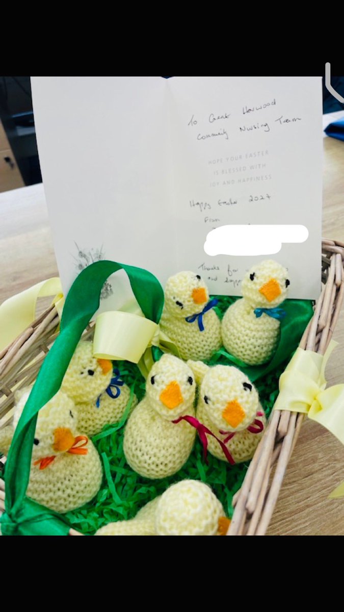 DistrictNurses@ELHT (@dnelht1) on Twitter photo What a lovely gift for our Hyndburn Rural District Nurses from a patient ๐ฃUnfortunately most of them were snapped up and eaten before we had chance to take a picture! ๐ <a href="/Cicdivision/">CIC- Integrated teams @ELHT</a> <a href="/ELHT_NHS/">East Lancashire Hospitals NHS Trust ๐</a> What a lovely gift for our Hyndburn Rural District Nurses from a patient ๐ฃUnfortunately most of them were snapped up and eaten before we had chance to take a picture! ๐ <a href="/Cicdivision/">CIC- Integrated teams @ELHT</a> <a href="/ELHT_NHS/">East Lancashire Hospitals NHS Trust ๐</a>