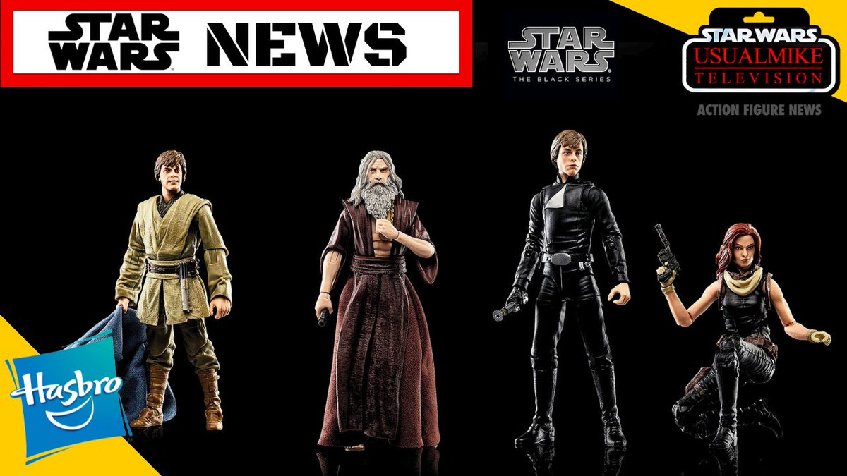 NEW VIDEO: STAR WARS ACTION FIGURE NEWS LEGENDS BLACK SERIES THE LAST COMMAND 4 PACK REVEALED!!! #StarWars #ACTIONFIGURES #news #hasbro #Usualmiketelevision youtu.be/EAi0NeHTsrA